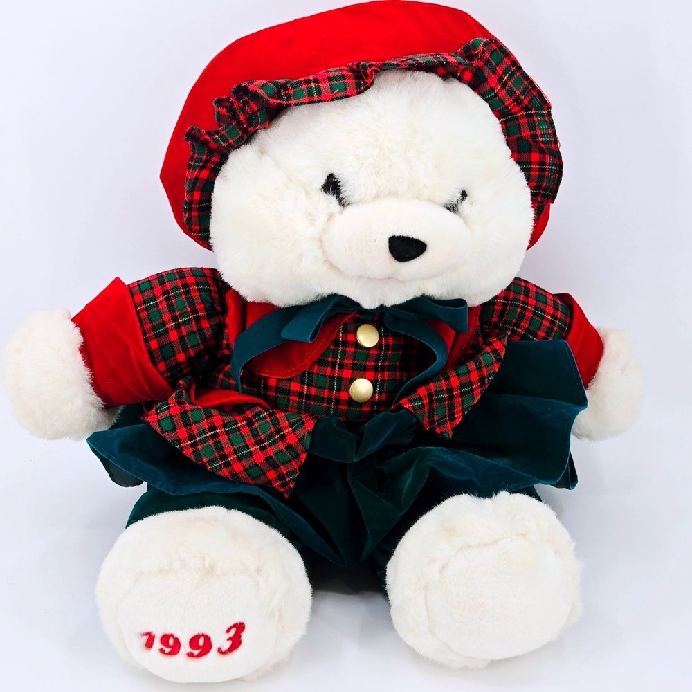 Kmart 1993 150th Anniversary Charles Dickens Christmas Carol Teddy Bear